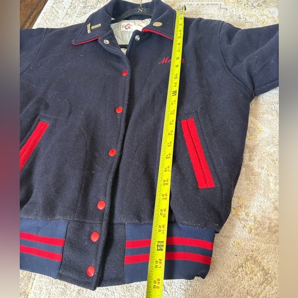 Vintage High School Varsity Bomber Jacket - Picture 10 of 10